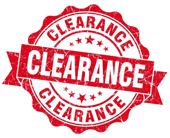 CLEARANCE SALE