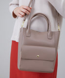 Legato Largo Leather 2-way Tote Bag