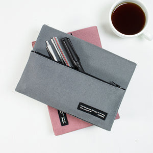Ultrahard Classic Motto Snap Book Cover - Grey