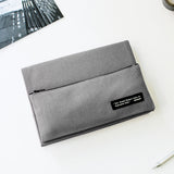 Ultrahard Classic Motto Snap Book Cover - Grey